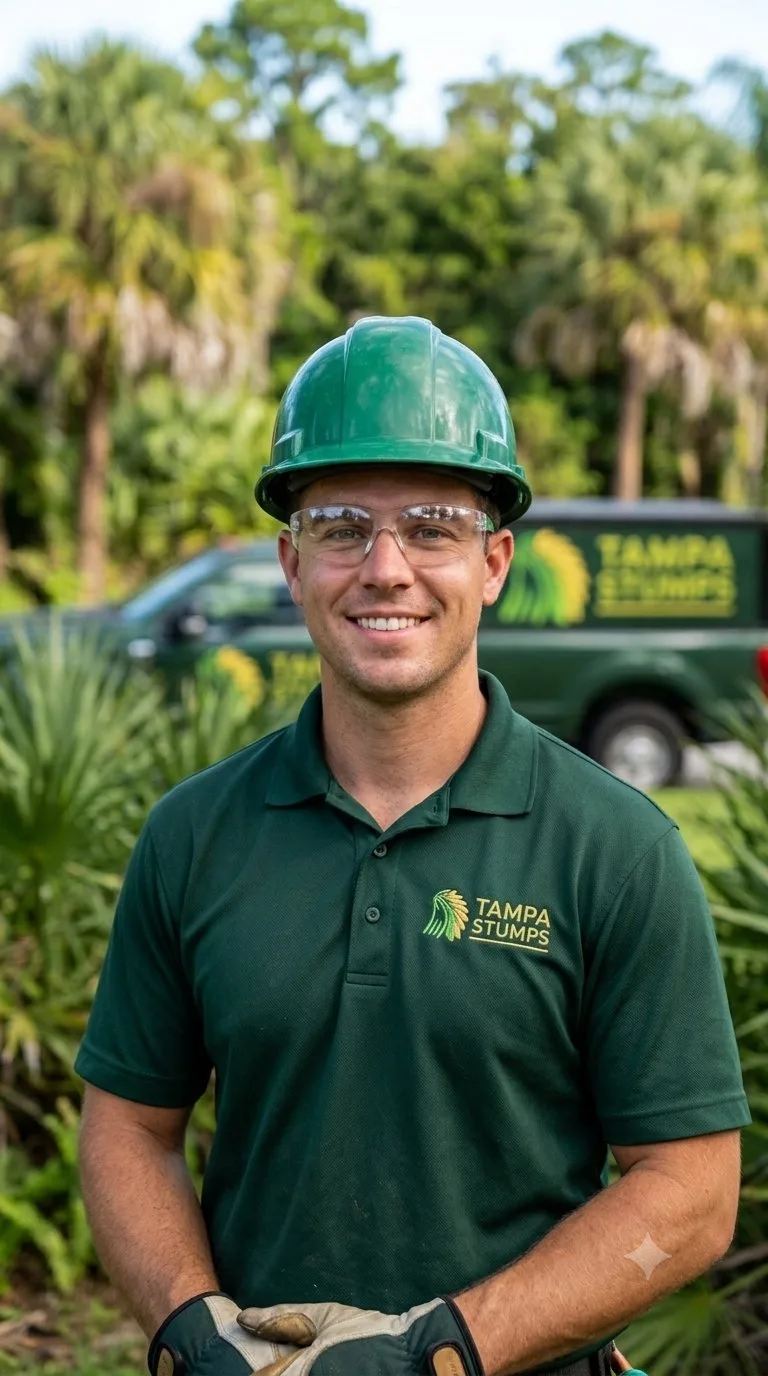 Tampa Stumps professional technician ready to help