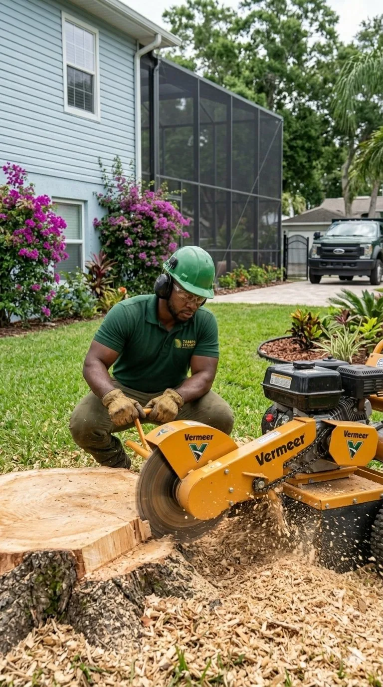 Stump Removal in Tampa Bay